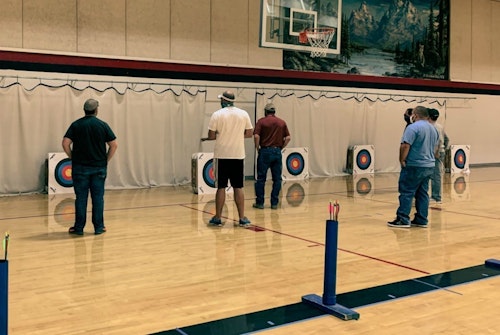 Social distancing and mask wearing are a part of NASP instructor training and face-to-face youth competitions.