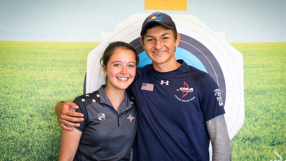 USA Archery Nominates Cowles and GNoriega to 2018 U.S. Youth Olympic Team