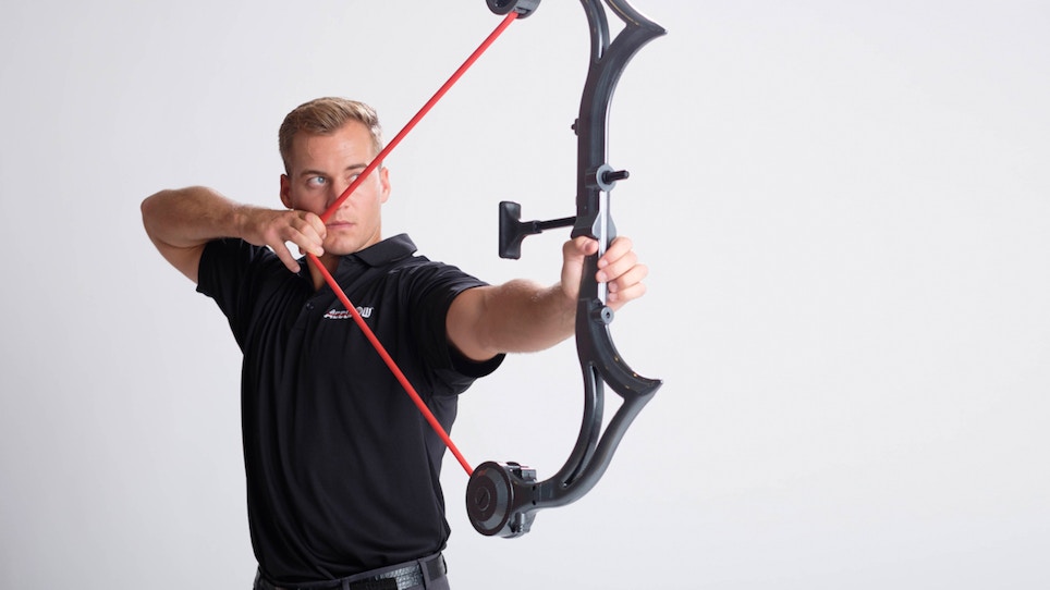 This archery training device is the coolest way to work out at work