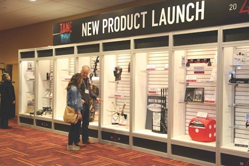 The New Product Launch was appreciated by show goers and created a daily buzz.