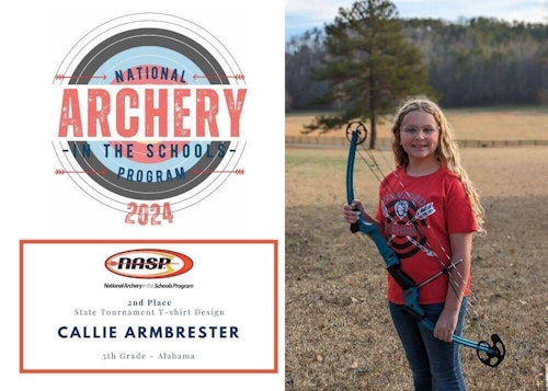 Second Place: Callie Armbrester of Munford Elementary School in Alabama