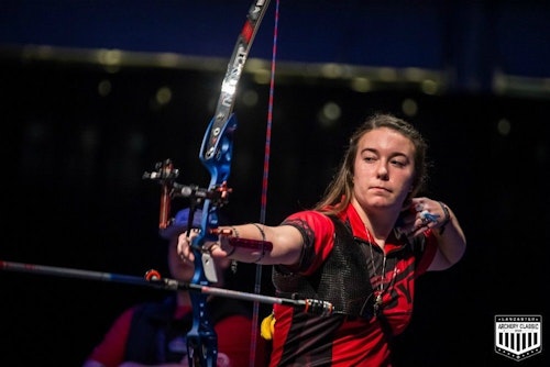 Fifteen-year-old Casey Kaufhold won her first title as Women’s Recurve champion.