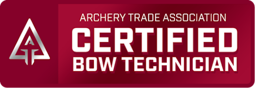 Each graduate receives a bow technician certification certificate and signs for their store, among other assets to show they’ve mastered bow technician skills.