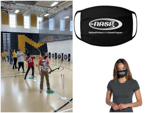 The NASP is offering face masks in its online store for instructors and shooters.