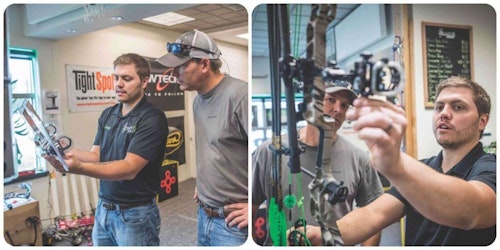 Bowhunters with failing vision need to carefully consider bowsight design, and the same is true for purchasing the specific peep that will work best for them.