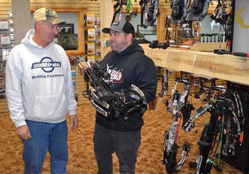 While most compound bow buyers make their purchases well in advance of bowhunting seasons, crossbow shoppers tend to buy closer to season. (Photo courtesy of Justin Steinke/Butch’s Archery)