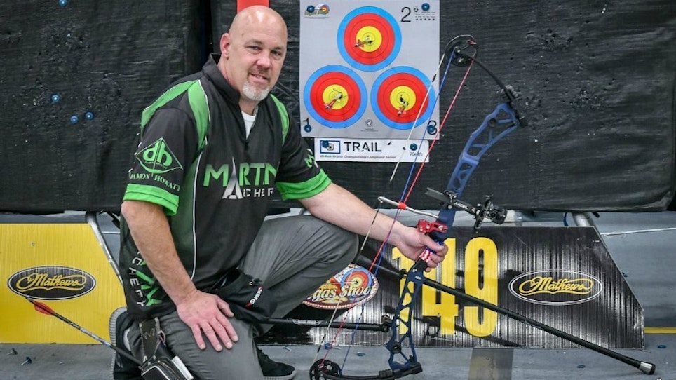 Keith Trail Shoots First Perfect 900 in Compound Senior Championship History