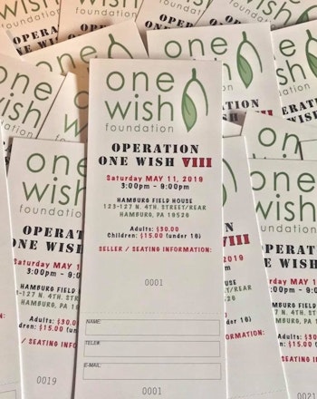 All 900 tickets are sold out for Operation One Wish VIII, but the organization has started a will call list for any tickets that are returned. If interested, send a private Facebook message to get added to the list.