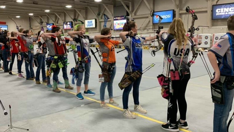 Youth Archers Turn Out for 2019 S3DA Vegas National Championship