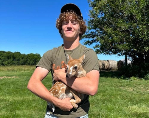 A small scent company that owns a deer herd knows exactly what goes into every single bottle. (Photo courtesy of Sam Collora)