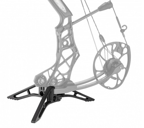 Mathews Engage Limb Legs balance a bow while keeping the cam off the ground.