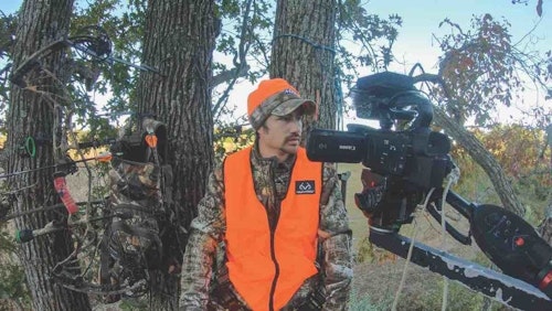 Filming another hunter is hard, but self-filming requires even more skill to make a deadly shot on an animal and capture it on video, too.