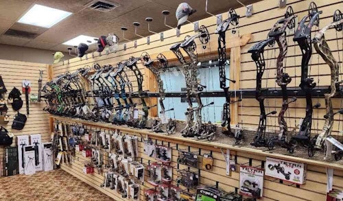 A good way to move a bow as flagship season approaches is to push it to a customer. Perhaps they want the same model but in a different color. Some will settle for what you have if you offer a discount, plus they get the advantage of taking it home today. (Photo courtesy of Justin Steinke/Butch's Archery) 